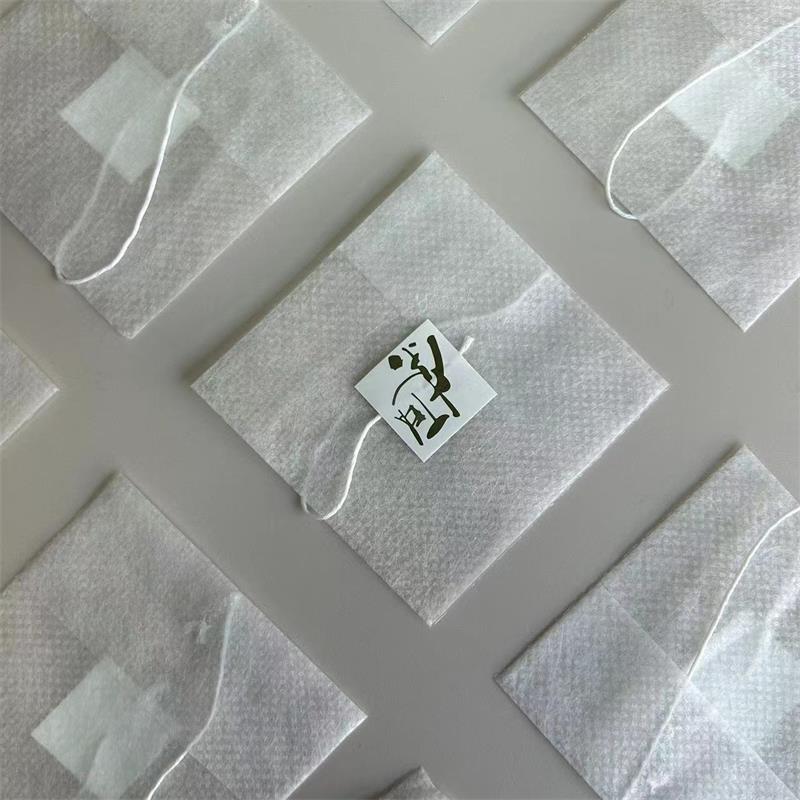 Empty Reflex Tea Bag with Tag PLA Non-woven